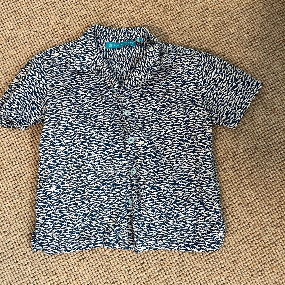 Tori Richard short sleeve button down 4-5